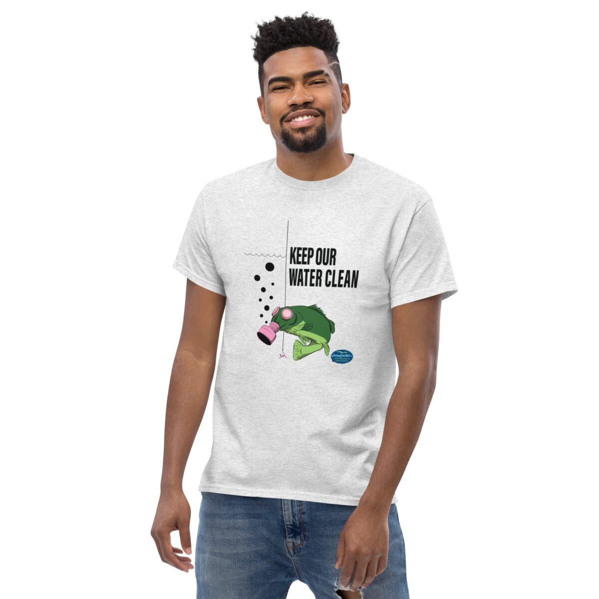 Keep Our Water Clean Men's classic tee - Image 9