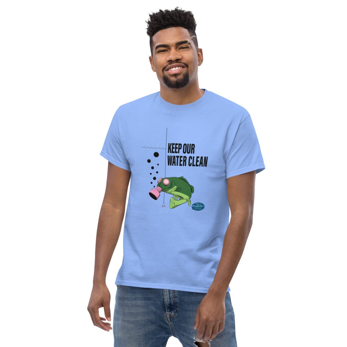 Keep Our Water Clean Men's classic tee - Image 3