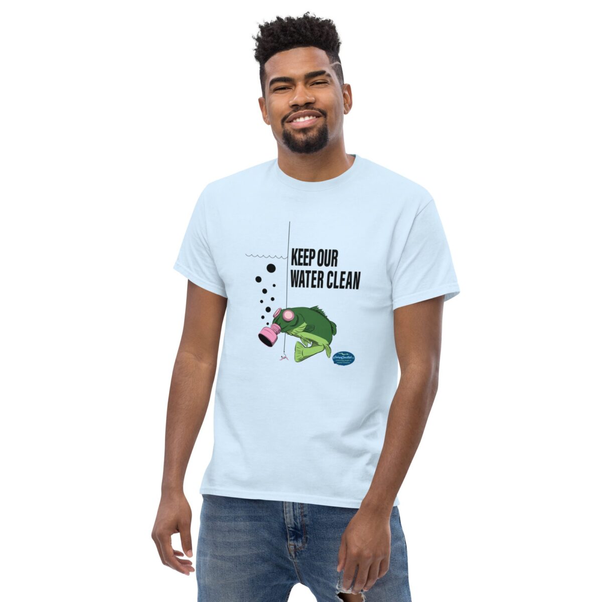 Keep Our Water Clean Men's classic tee - Image 8