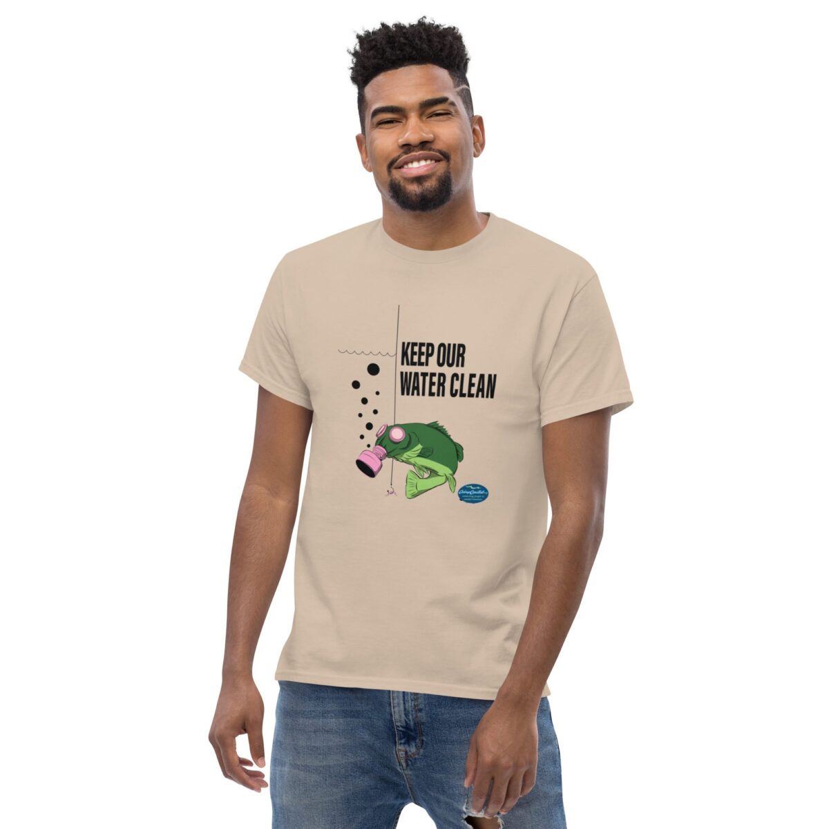 Keep Our Water Clean Men's classic tee - Image 5