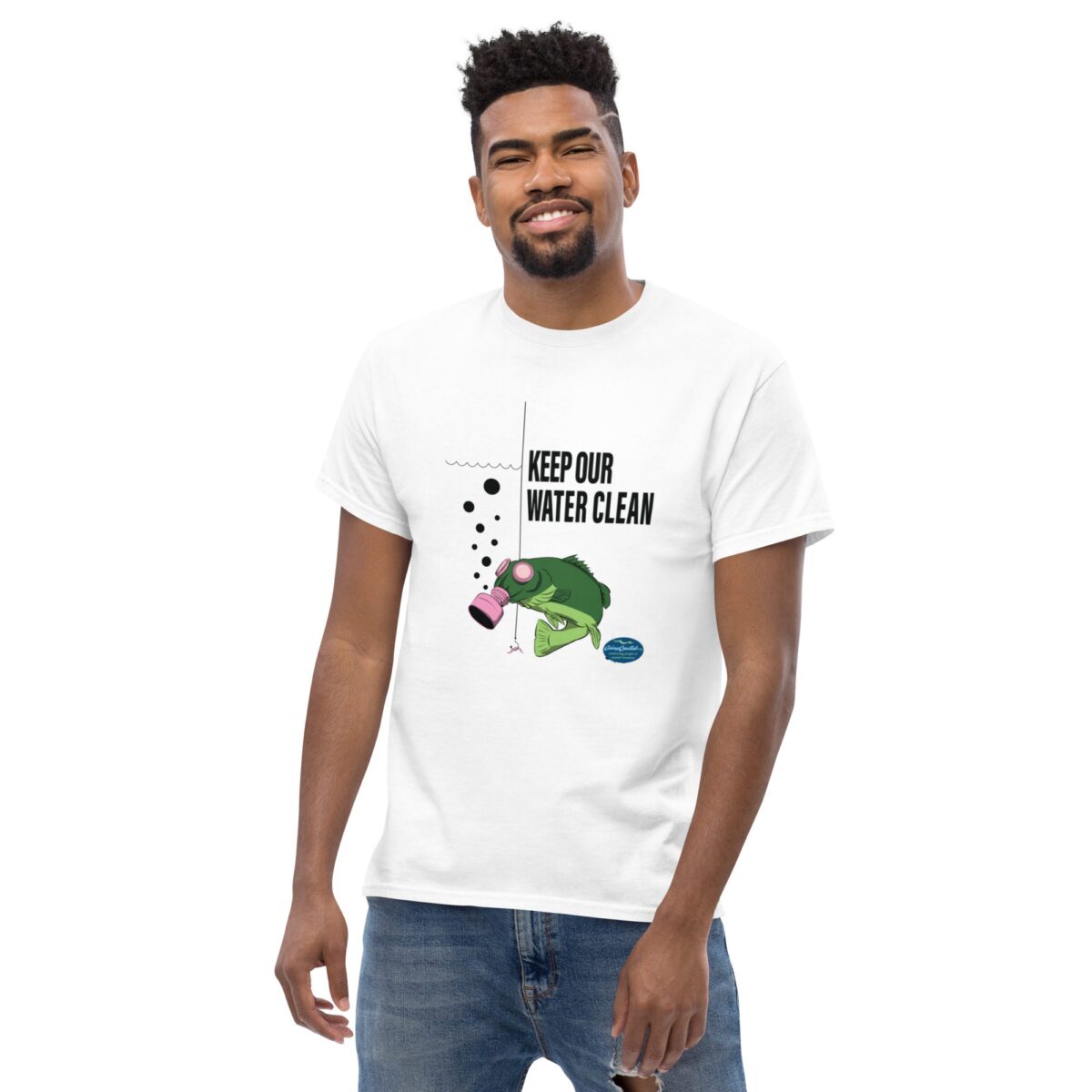 Keep Our Water Clean Men's classic tee - Image 10